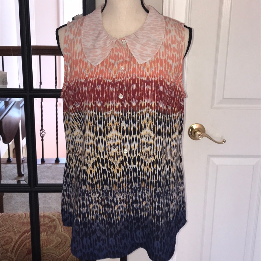 CAbi sleeveless shirt